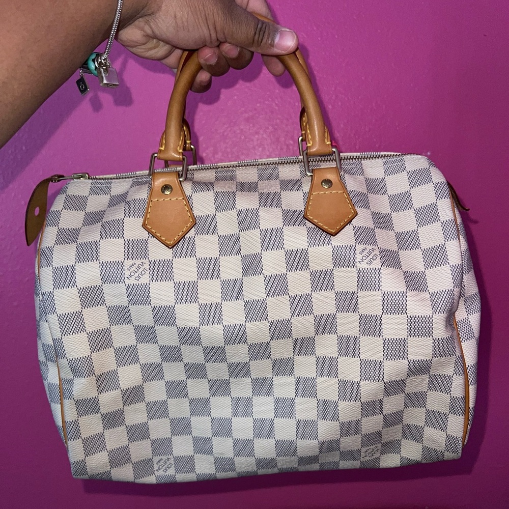 Louis Vuitton Speedy 30 Damier Azul - Picture 5 of 8